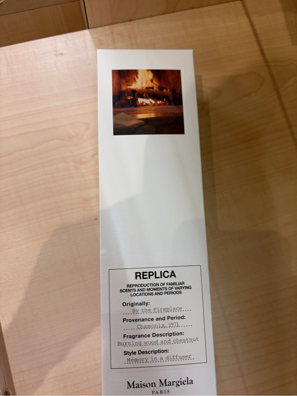 Maison Margiela Replica - by the fireplace Scented Diffuser 6.2 oz/ 185ml sealed